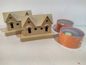 Paper Craft Houses & Ikea Nesting Boxes