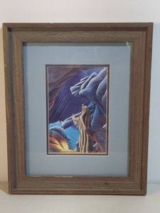 Rabbit Studios Signed Southwest Themed Framed Art