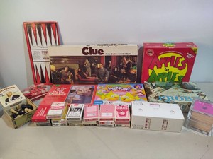 Lot of Assorted Games & Playing Cards
