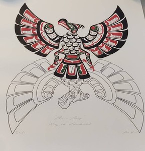 Phoenix Rising Signed Ross Hunt Numbered - Unframed Print