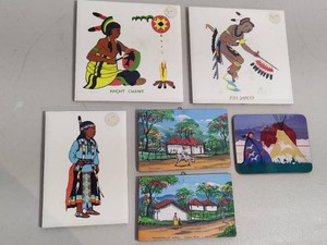 Assorted Native American Themed Tiles