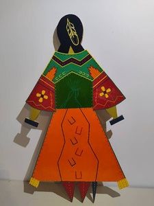 Native American Hanging Girl Decor