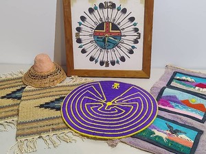 Assorted Native American Decor Items
