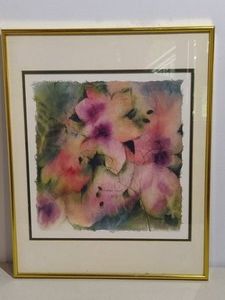 FramedSigned Watercolor Artwork