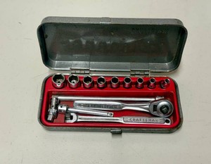 Vintage Craftsman 14 Drive Socket Set