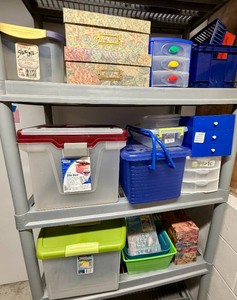 Large lot of Storage Containers