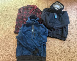 Three New with Tags XL Max Russo Jackets