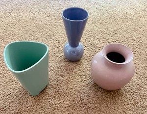 Three Unique Vases