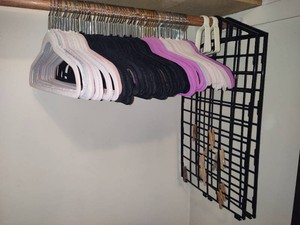 Padded Hangers and Closet Organization