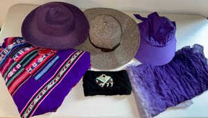 Assortment of Ladies Sun Hats and Accessories