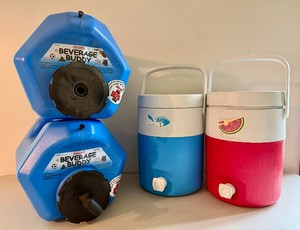 Lot of WaterBeverage Storage and Dispensers