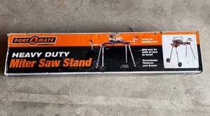 Port A Mate Heavy Duty Miter Saw Stand New in Box