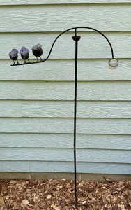 Balancing Birds Garden Decor