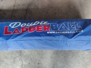 Double Ladder Ball Game wCarrying Case