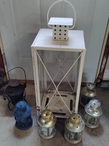 Lot of Outdoor Lanterns