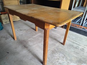 Antique Wood Table.