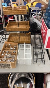 CONDIMENT, STORAGE, DISPLAY MATERIALS