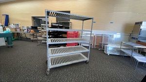 GALVANIZED ROLLING RACK
