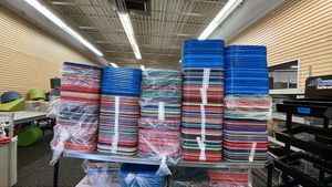OODLES AND OODLES OF PLASTIC TRAYS