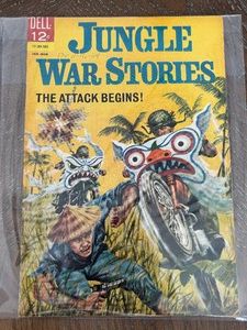 Dell 1965 Jungle War Stories Comic Book