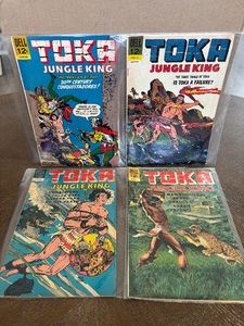 Dell Toka Jungle King Comic Books