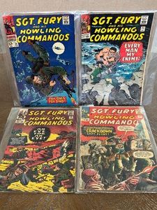 Marvel Sgt. Fury Comic Books