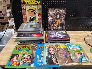 Comic Books and Sports Books