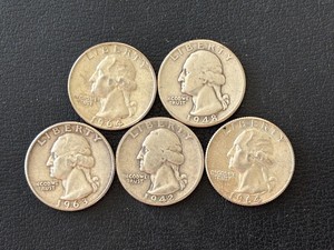 Silver Washington Quarters