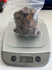 2 Pounds Lincoln Cents