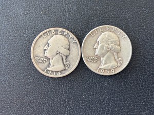 Silver Washington Quarters