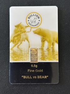 .999 Fine Gold .5 Gram Bar