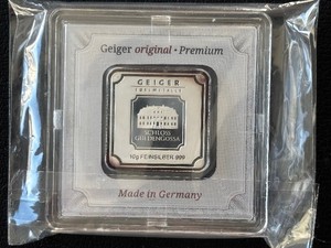 999 Fine Silver 10 Gram Bar