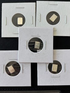 .999 Fine Silver (5) 1 Gram Bars