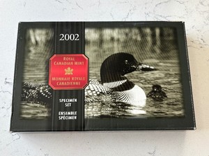2002 Royal Canadian Mint Specimen Set