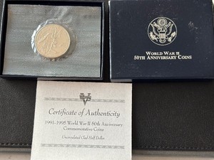 1991-1995 World War II Half Dollar