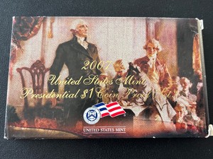 2007-S Presidential Dollar Proof Set