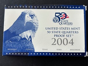 2004-S State Quarter Proof Set