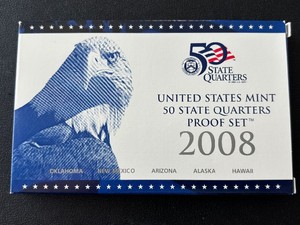 2008-S State Quarter Proof Set
