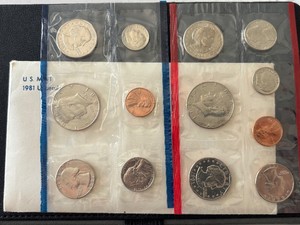 1981 P & D Mint Set