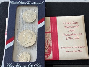 1976-S Bicentennial Silver Uncirculated Set