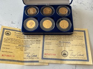 24K Gold Clad Bronze Replica Coins