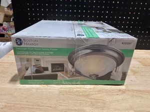 2 Light Flush Mount Ceiling Fixture