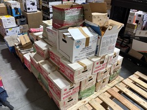 Assorted Ceramic Tile, 8 x 8 and 3 x 10