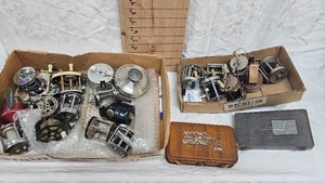 Lot of Bait Caster Reels as Pictured
