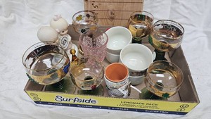 German Romer Wine Glasses,, Jeanette Glass Wine Goblet, Saki Cups