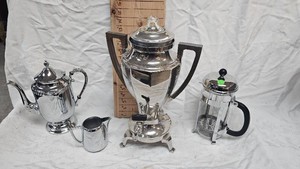 French Coffee Press, Coffee Pot and Misc