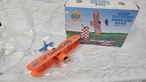 Gulf Collector Series Airplane Bank