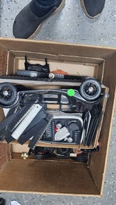 Model Car and Decanter Lot as Pictured
