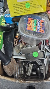 Air Palm Nailer, Sockets and Scissors Lot
