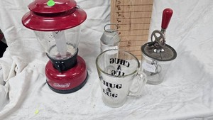 Chug a Lug Pitcher, Coffee French Press, Coleman Lantern, Mixer